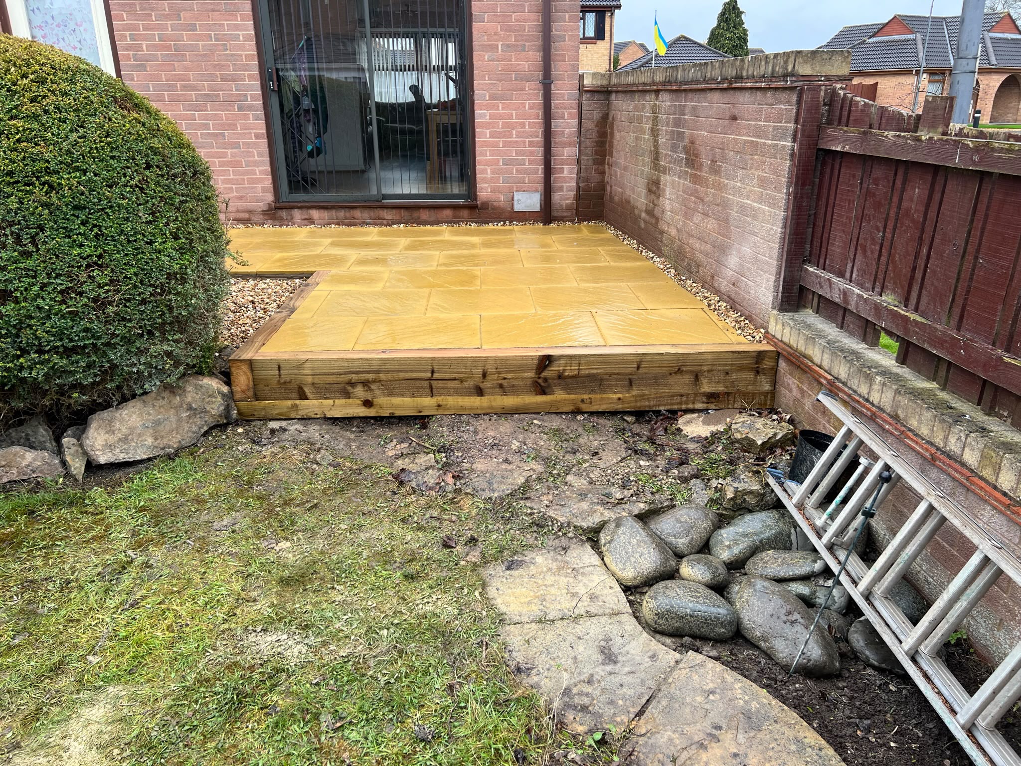 RT Landscaping completed project
